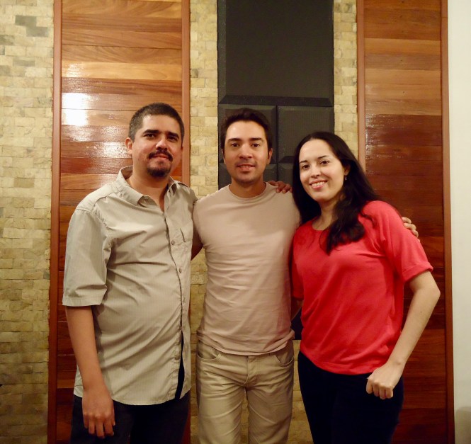 Justo Morao, Edward Ramirez, Isabel Camacho